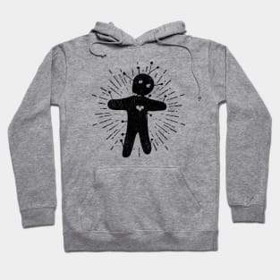 Vintage Voodoo Doll: Spooky Season Hoodie